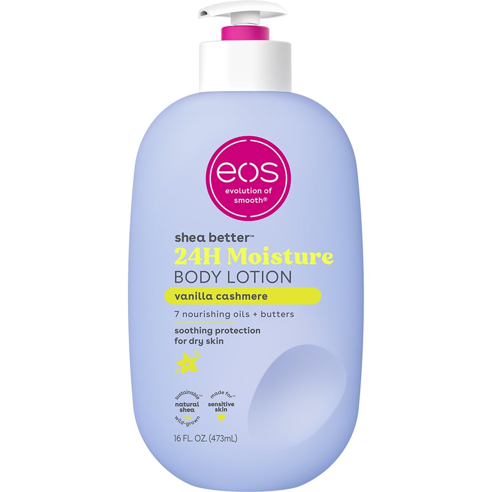 Shea Better Body Lotion Vanilla Cashmere, 24-Hour Moisture Skin Care