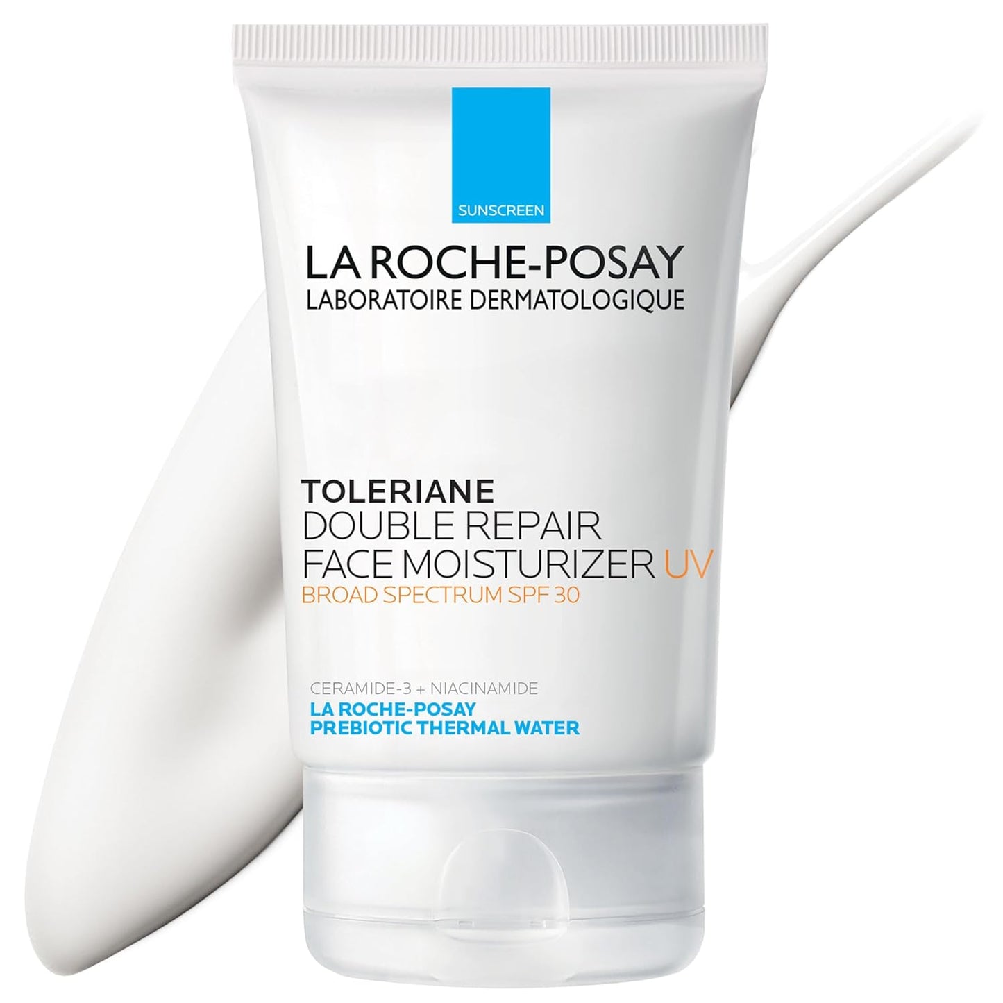 Toleriane Hydrating Gentle Face Cleanser, Hydrating Facial Cleanser with Niacinamide + Ceramides, Daily Face Wash for Dry Skin to Normal Skin, Sensitive Skin Tested, Fragrance Free