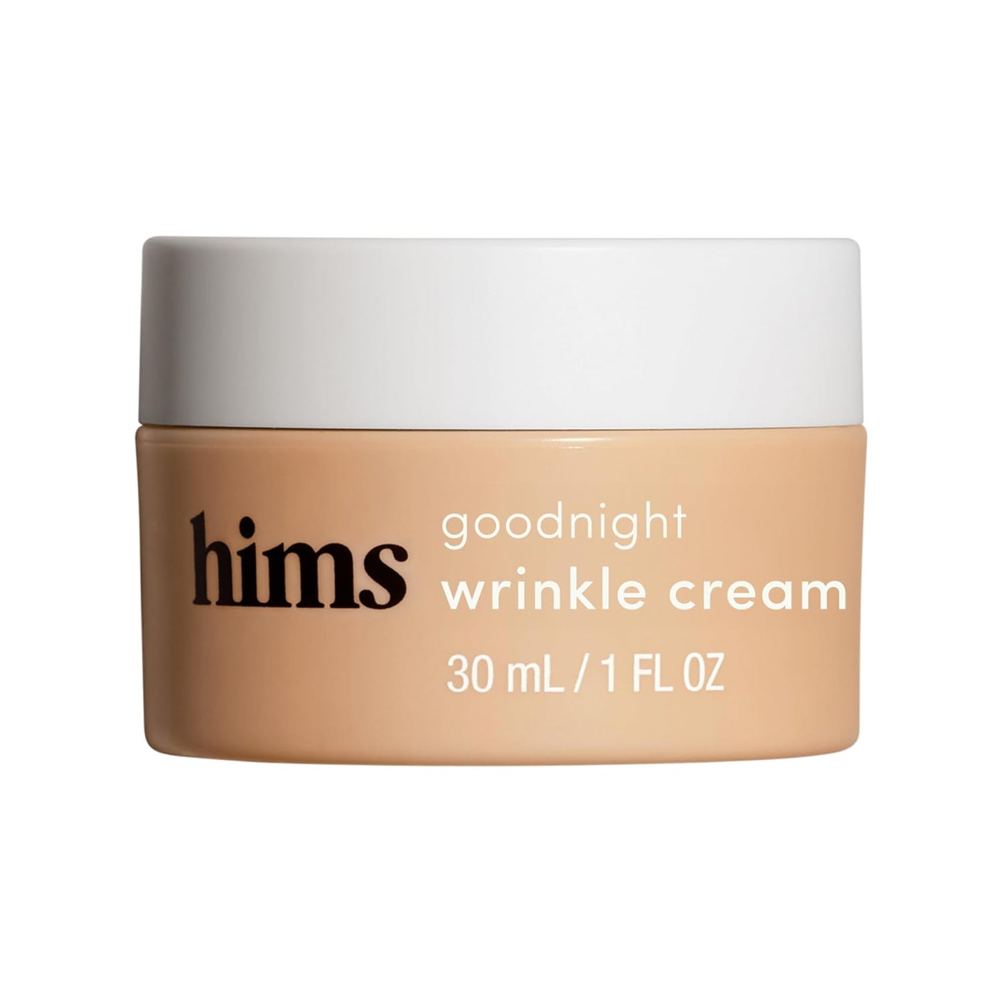 Goodnight Wrinkle Cream - Hydrating Men'S Face Moisturizer with Hyaluronic Acid, Shea Butter & Caffeine - Reduces Wrinkles While You Sleep - 1 Fl Oz