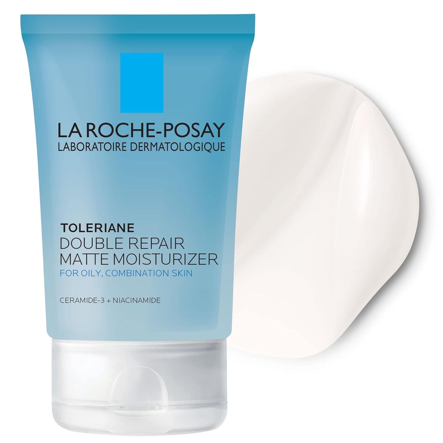 Toleriane Purifying Foaming Facial Cleanser, Oil Free Face Wash for Women & Men with Niacinamide + Ceramides, Pore Cleanser Safe for Sensitive Skin, Won’T Dry Out Skin, Soap Free