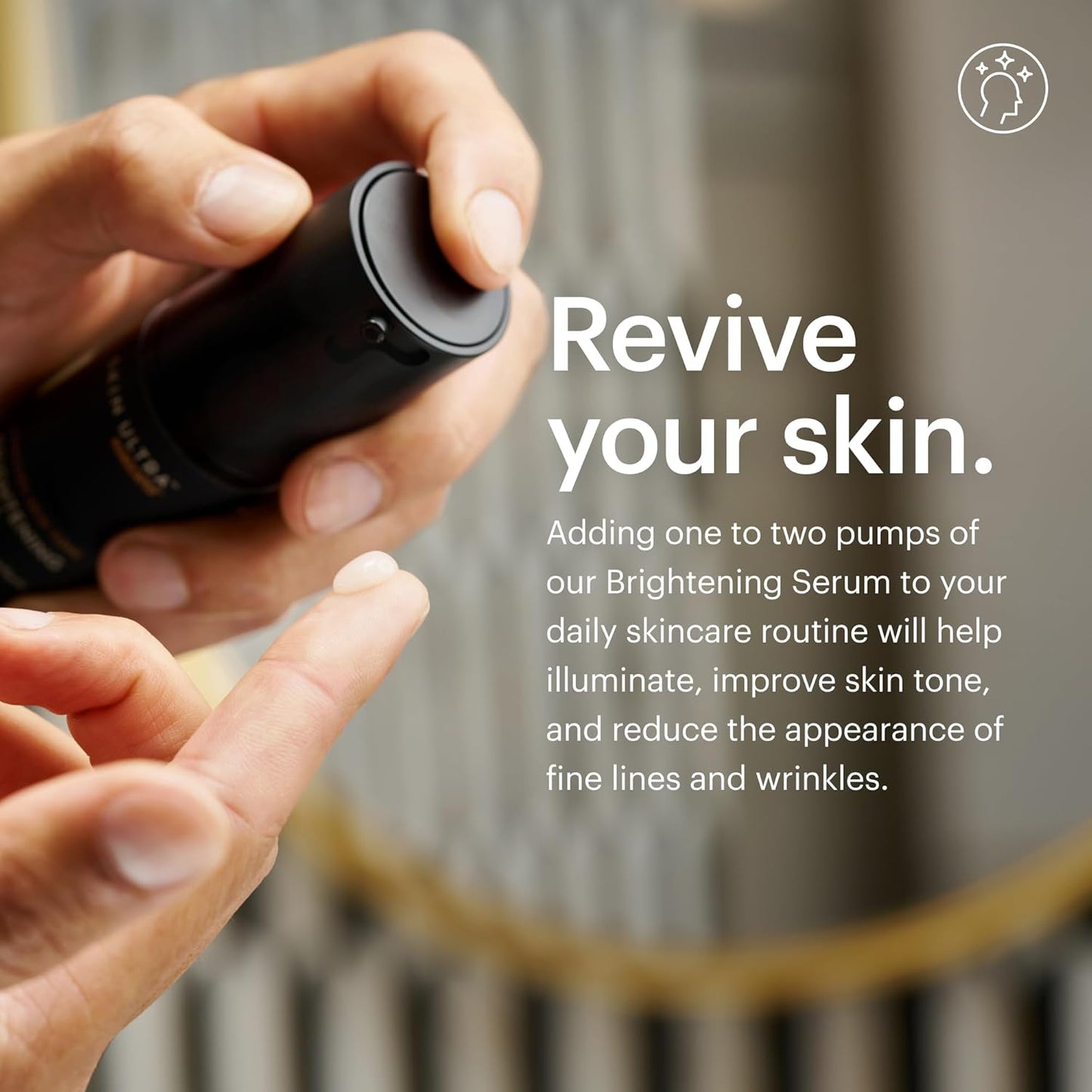 ® Skin Ultra™ Daily Regimen - Men'S Skincare Routine Essentials with Face Wash, Face Moisturizer & Brightening Serum Formulated with a Ceramide Complex for Cleansing, Exfoliating & Hydration