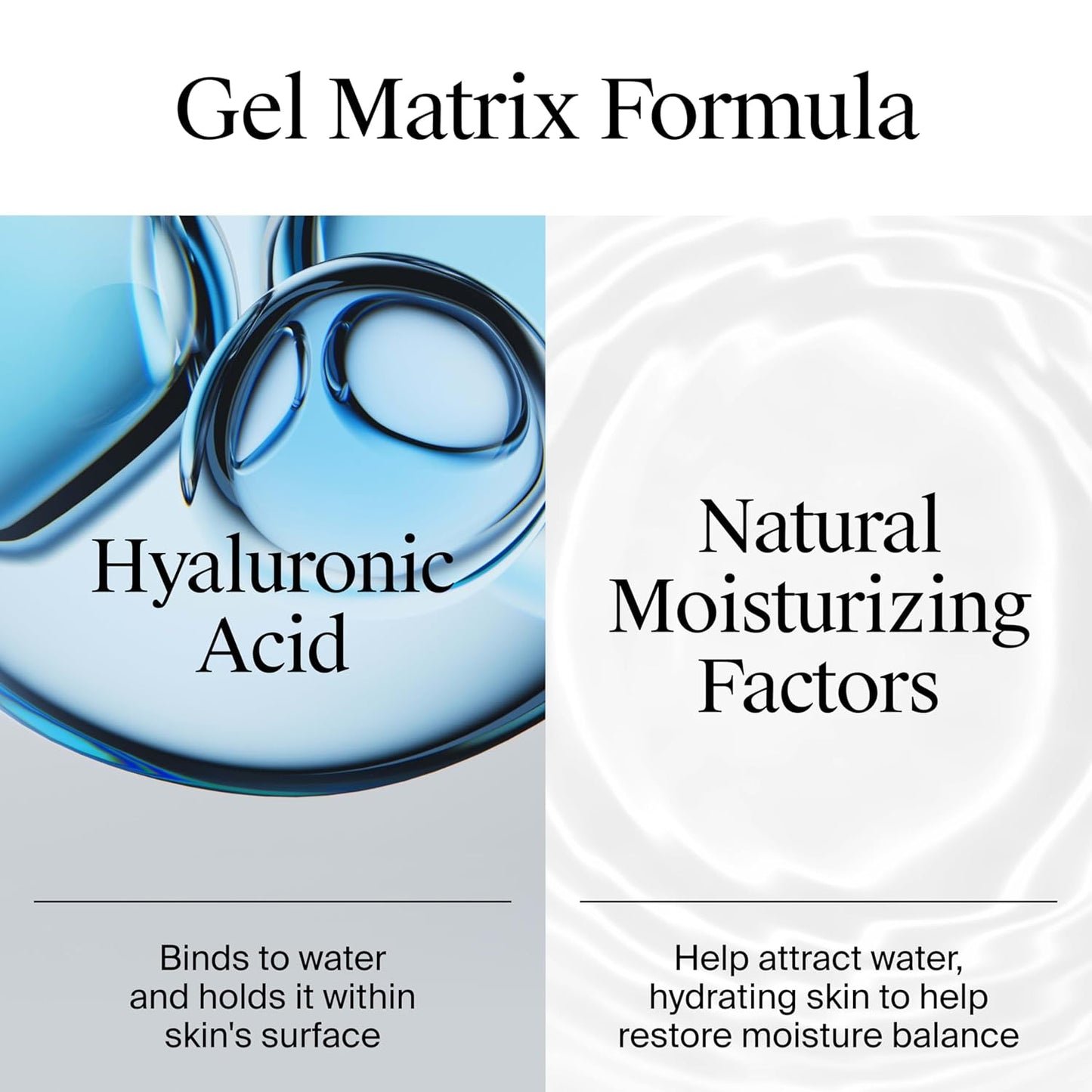 Hydro Boost Gel Cream, 48 Hr Hydration for Normal/Dry Skin, Fragrance Free, Face Moisturizer with Hyaluronic Acid, 1.7 Oz. & Trial Size Hydro Boost Hydrating Gel Cleanser, 0.5 Fl Oz