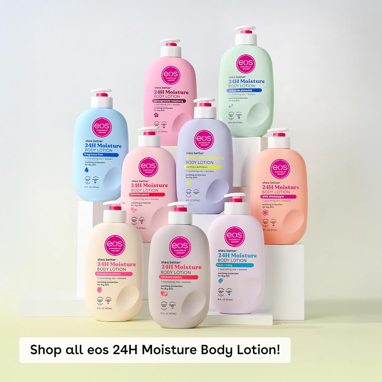 Shea Better Body Lotion Vanilla Cashmere, 24-Hour Moisture Skin Care
