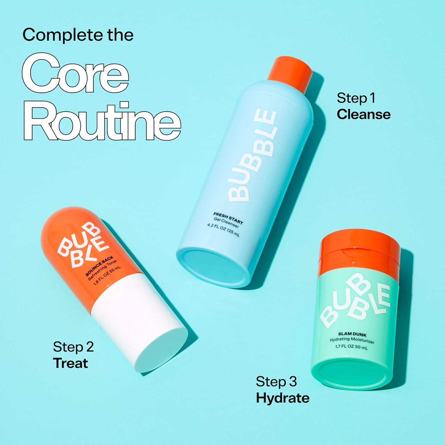 Slam Dunk Bundle - Hydrating Face Cream for Dry Skin Made with Vitamin E + Aloe Vera Juice for a Glowing Complexion - Skin Care with Blue Light Protection (50Ml + 10Ml, 2 Count)