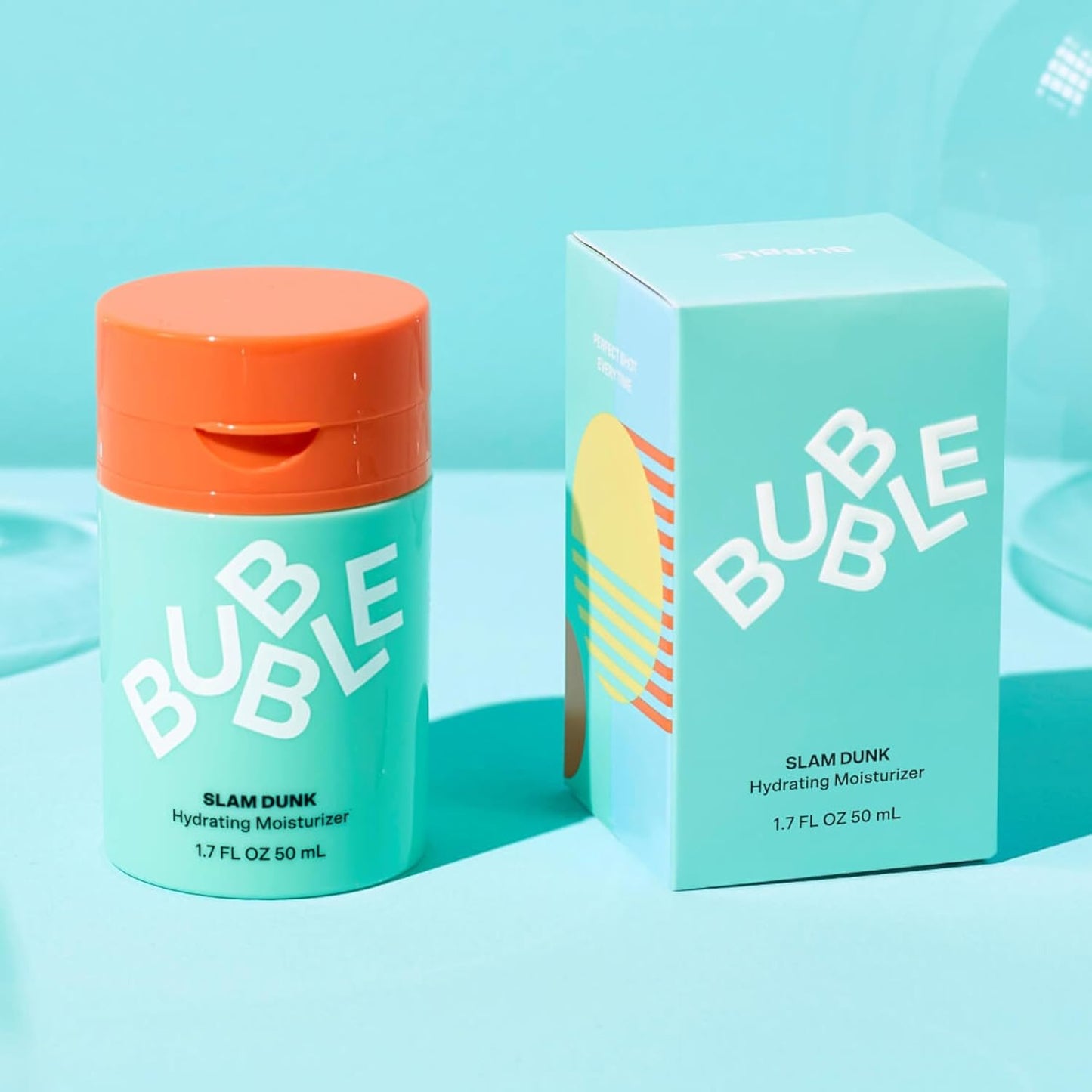 Slam Dunk Bundle - Hydrating Face Cream for Dry Skin Made with Vitamin E + Aloe Vera Juice for a Glowing Complexion - Skin Care with Blue Light Protection (50Ml + 10Ml, 2 Count)