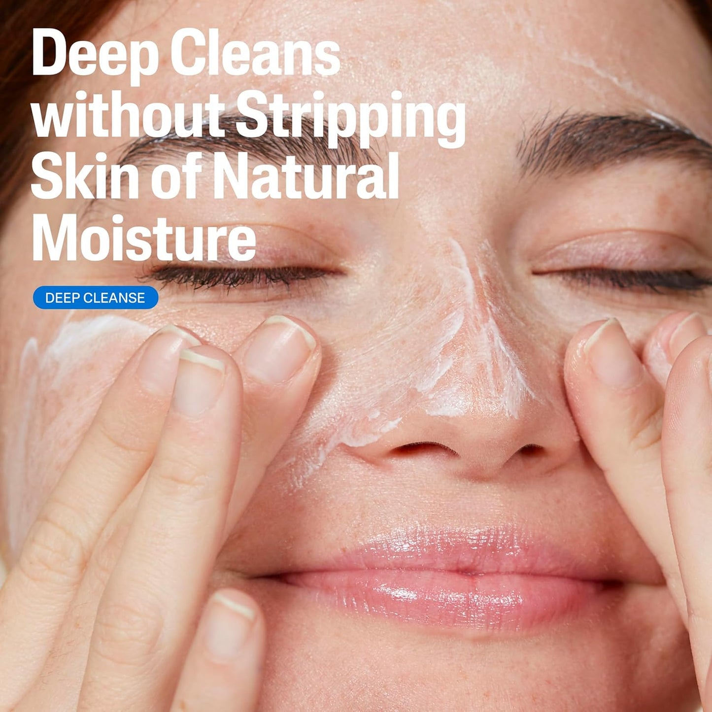 Daily Facial Cleanser Lotion for Combination to Oily, Sensitive Skin, 16 Oz + Travel Size Moisturizing Lotion 2 Oz