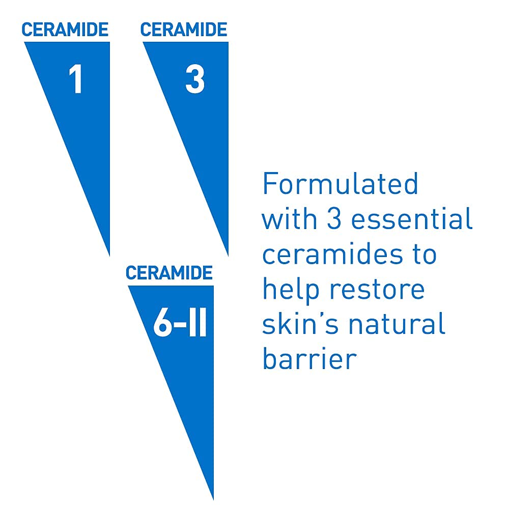 Foaming Facial Cleanser, Daily Face Wash for Oily Skin with Hyaluronic Acid, Ceramides, and Niacinamide, Fragrance Free Paraben Free, 12 Fluid Ounce