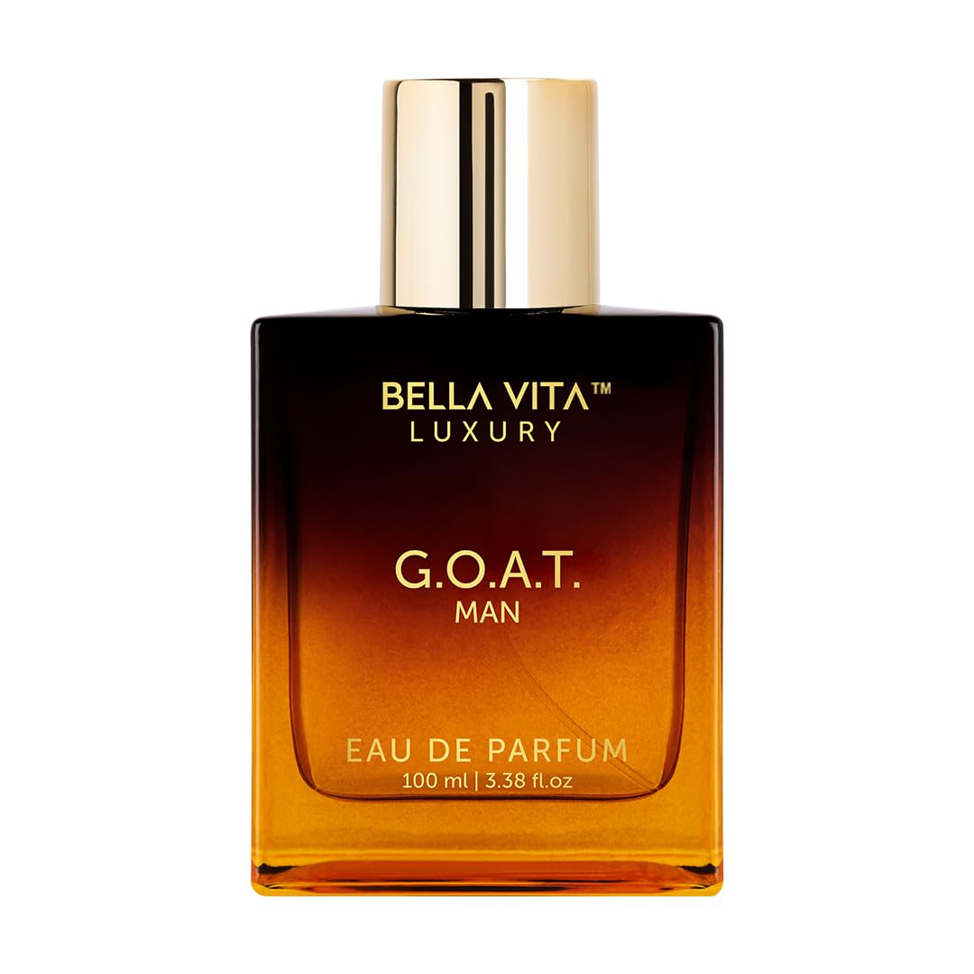 Luxury G.O.A.T. Men'S Eau De Parfum (3.4 Fl.Oz) | Natural Refreshing Notes of Bergamot, Lavender & Patchouli Oriental | Fresh Perfume for Men of All Time | Long-Lasting Perfume for Mens EDP