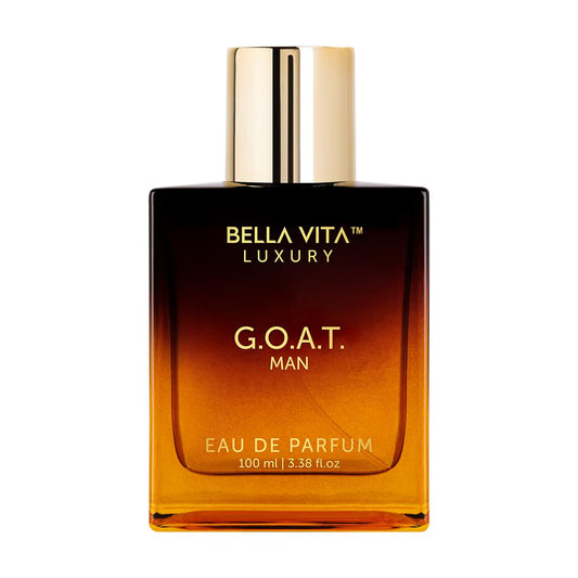 Luxury G.O.A.T. Men'S Eau De Parfum (3.4 Fl.Oz) | Natural Refreshing Notes of Bergamot, Lavender & Patchouli Oriental | Fresh Perfume for Men of All Time | Long-Lasting Perfume for Mens EDP