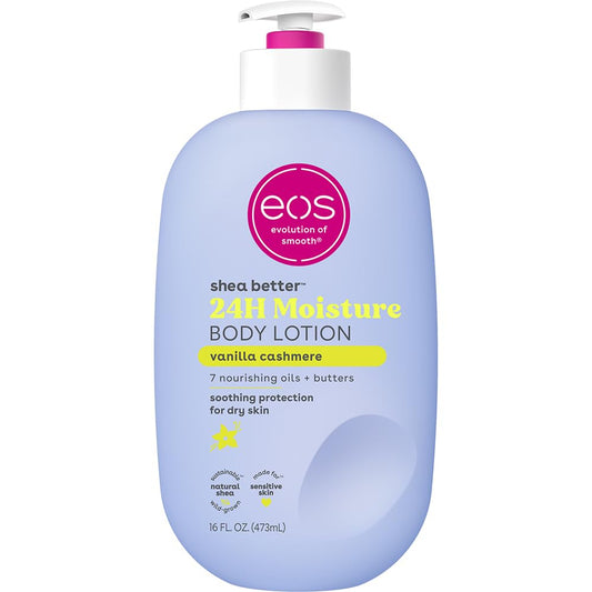 Shea Better Body Lotion Vanilla Cashmere, 24-Hour Moisture Skin Care