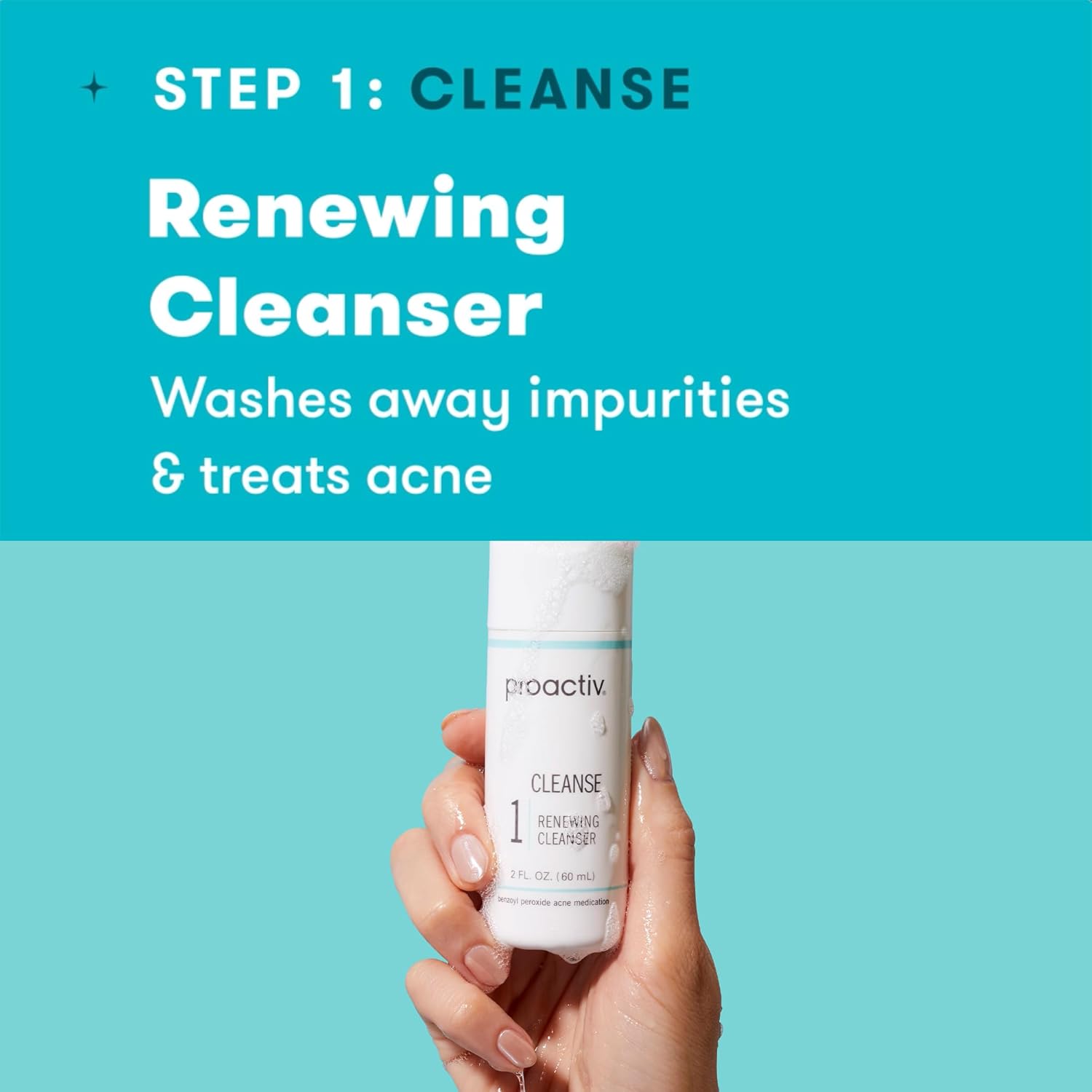 3 Step Acne Treatment - Benzoyl Peroxide Face Wash, Repairing Acne Spot Treatment for Face and Body, Exfoliating Toner - 30 Day Complete Acne Skin Care Kit