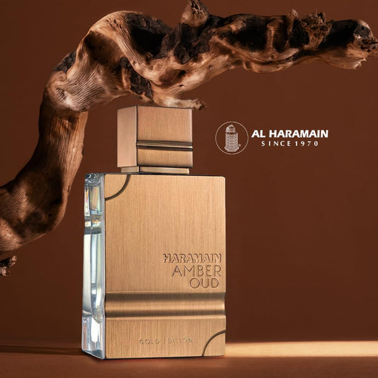 Amber Oud Gold Edition Eau De Parfum Spray 60Ml (2 Oz) - Unisex Arabian Perfume for Women & Men