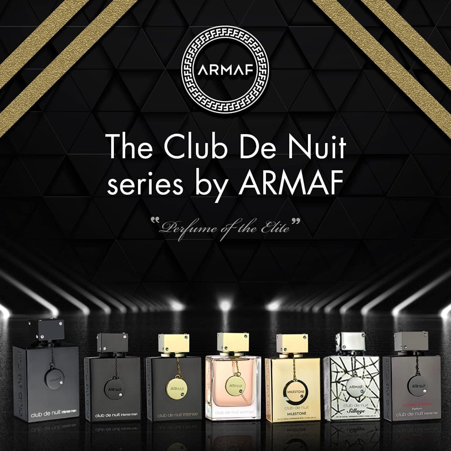 Club De Nuit Intense Man EDT Men New in Box, Black , 3.6 Fl Oz