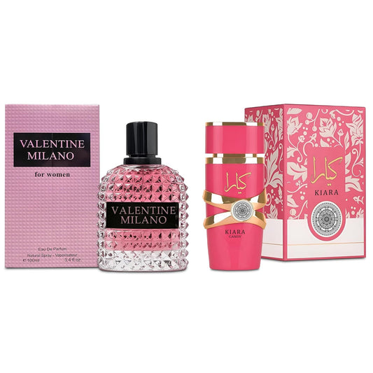 Women'S Perfume Combo Set Milano Women&Ka Floral Fruity Fragrance Eau De Parfum Elegant 100Ml Bottle Natural Spray Each for Daily Used