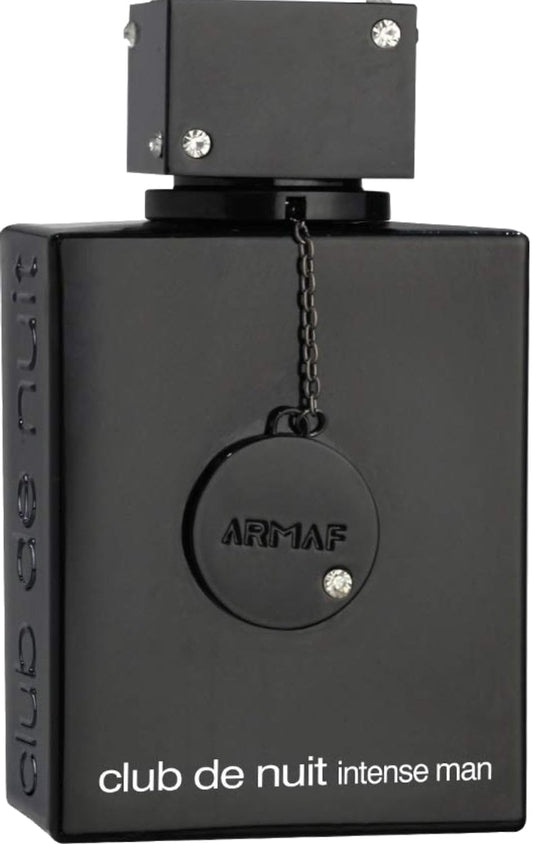 Club De Nuit Intense Man EDT Men New in Box, Black , 3.6 Fl Oz