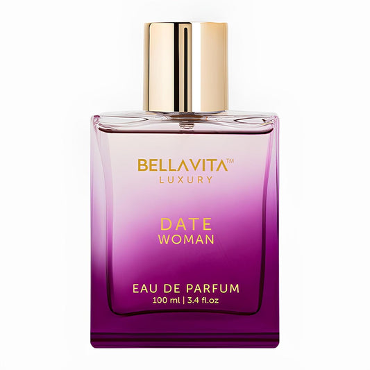 Date Eau De Parfum Floral, Fruity and Spicy Perfume, Long Lasting EDP Fragrance for Women 100 Ml